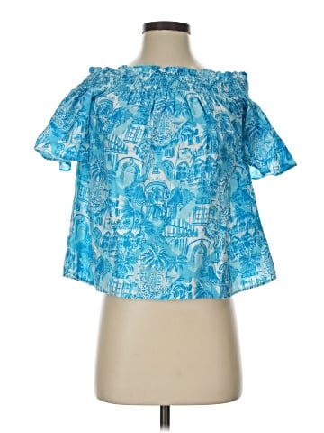 Lilly Pulitzer Short Sleeve Blouse (view 1)