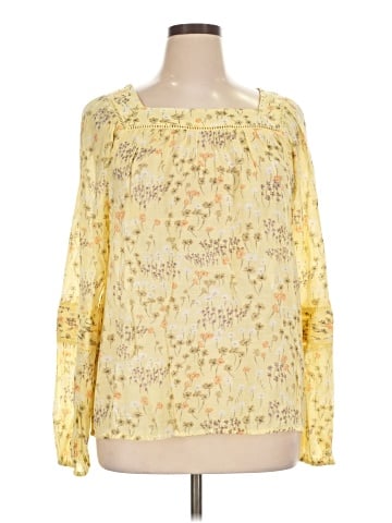 LC Lauren Conrad Long Sleeve Blouse (view 1)