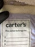 Carter's 100% Polyester Metallic Silver Raincoat Size 2T - photo 3