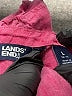Lands' End Pink 3/4 Sleeve Blouse Size L - photo 7