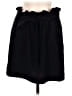 Express 100% Polyester Solid Black Casual Skirt Size M - photo 1