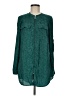Rock & Republic 100% Polyester Teal Long Sleeve Blouse Size M - photo 1