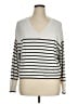 Divided by H&M Stripes Ivory Pullover Sweater Size XL - photo 1