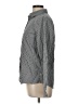 Lands' End Houndstooth Gray Long Sleeve Button-Down Shirt Size 12 - photo 5