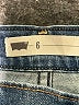 Levi's Blue Denim Shorts Size 6 - photo 3