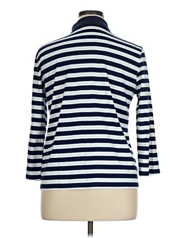Lands' End 3/4 Sleeve Top (view 2)