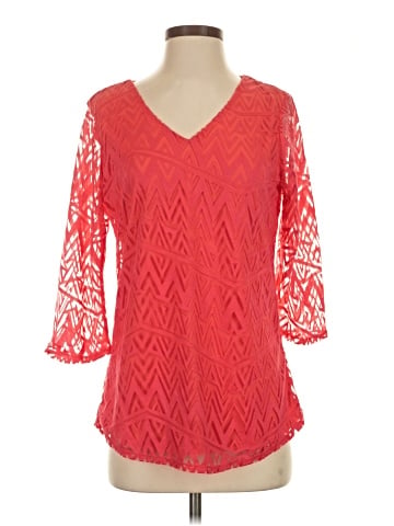 Tribal 3/4 Sleeve Blouse (view 1)
