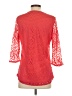 Tribal Red 3/4 Sleeve Blouse Size S - photo 2