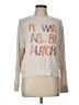 Le Lis Print Tan Pullover Sweater Size L (estimated) - photo 1