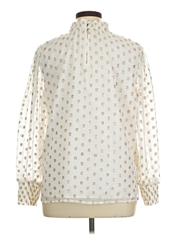 Ann Taylor LOFT Long Sleeve Blouse (view 2)