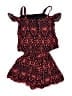 Justice Print Red Dress Size 8 - photo 2