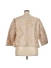 Lafayette 148 New York Paisley Gold Jacket Size 22 - photo 2