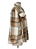 Unbranded Plaid Brown Coat Size L - photo 4