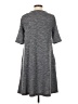 Kenar Solid Gray Casual Dress Size S - photo 2