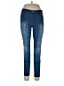 Hue Solid Blue Jeggings Size L - photo 1
