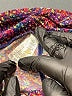 Lularoe Print Purple Leggings One size - photo 7