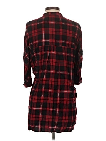 Trafaluc by Zara 3/4 Sleeve Button-Down Shirt (view 2)