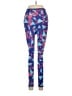 Lularoe Print Blue Leggings One size - photo 2