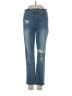 Gap Hearts Blue Jeans Size 00 (petite) - photo 1