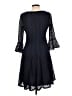 Rabbit Rabbit Rabbit Designs 100% Polyester Black Cocktail Dress Size 10 - photo 2