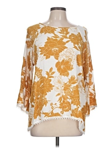 Papermoon 3/4 Sleeve Blouse (view 1)