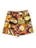 Zara Print Orange Shorts Size XS - photo 2
