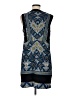 BCBGMAXAZRIA Paisley Blue Casual Dress Size M - photo 2
