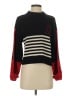 Maeve Color Block Black Pullover Sweater Size XS - photo 1