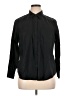 Old Navy 100% Cotton Solid Black Long Sleeve Button-Down Shirt Size XL Petite - photo 1