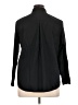 Old Navy 100% Cotton Solid Black Long Sleeve Button-Down Shirt Size XL Petite - photo 2