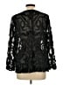 Chico's 100% Polyester Black 3/4 Sleeve Blouse Size L - photo 2