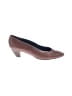 Nickels 100% Leather Brown Heels Size 7 (narrow) - photo 1
