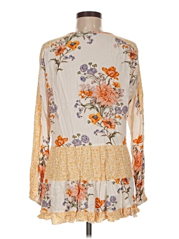 American Eagle Outfitters Long Sleeve Blouse (view 2)
