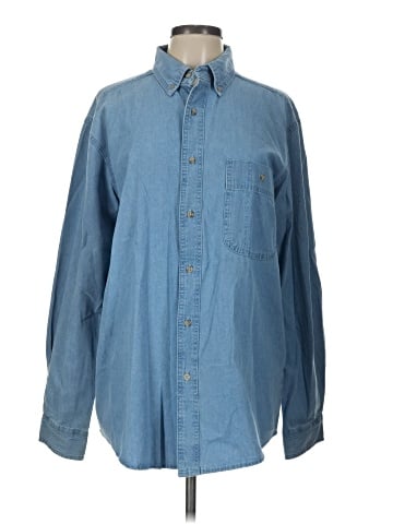 Wrangler Jeans Co Long Sleeve Button-Down Shirt (view 1)