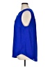 Torrid 100% Polyester Blue Sleeveless Blouse Size 1X Plus (1) - photo 5