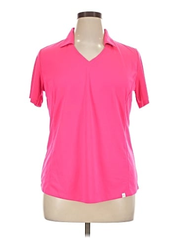 Lady Hagen Short Sleeve Polo (view 1)