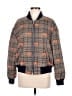 Avec Les Filles Argyle Orange Jacket Size M - photo 1