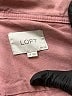 Ann Taylor LOFT Solid Pink Jacket Size Lg Petite - photo 6