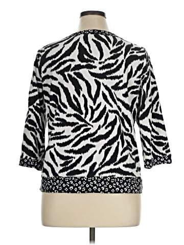 Alfred Dunner 3/4 Sleeve Top (view 2)