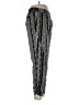 Charlotte Russe Print Black Casual Pants Size L - photo 4