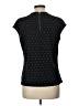 Worthington Polka Dots Black Short Sleeve Blouse Size L - photo 2