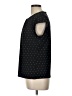 Worthington Polka Dots Black Short Sleeve Blouse Size L - photo 5