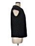 Worthington Polka Dots Black Short Sleeve Blouse Size L - photo 4