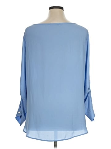 Ann Taylor LOFT 3/4 Sleeve Blouse (view 2)