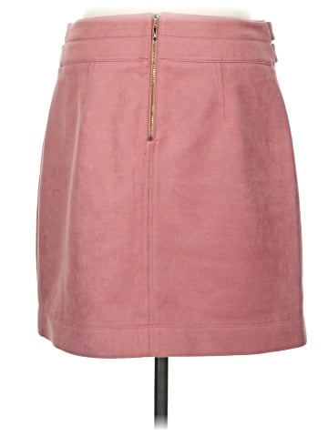 White House Black Market Faux Leather Skirt (view 2)