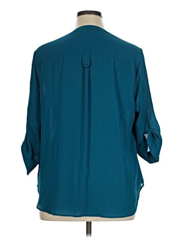 Torrid 3/4 Sleeve Blouse (view 2)