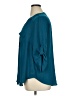 Torrid 100% Polyester Teal 3/4 Sleeve Blouse Size 1X Plus (1) - photo 5