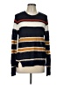 Ann Taylor LOFT Stripes Blue Pullover Sweater Size L - photo 1