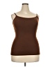 Shapermint Brown Sleeveless T-Shirt Size 3X - photo 1