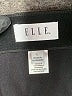 Elle Solid Black Formal Skirt Size L - photo 4